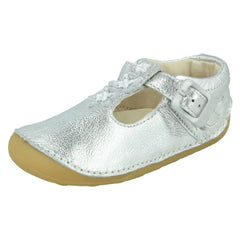 Girls Clarks Casual First Shoes Tiny Flower
