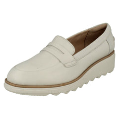 Ladies Clarks Casual Slip On Wedge Shoes Sharon Ranch
