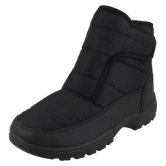 Mens Cushion Walk Fur Lined Snow Boots CW82