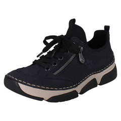 Ladies Sneakers By Rieker Lace Up Shoes 45973