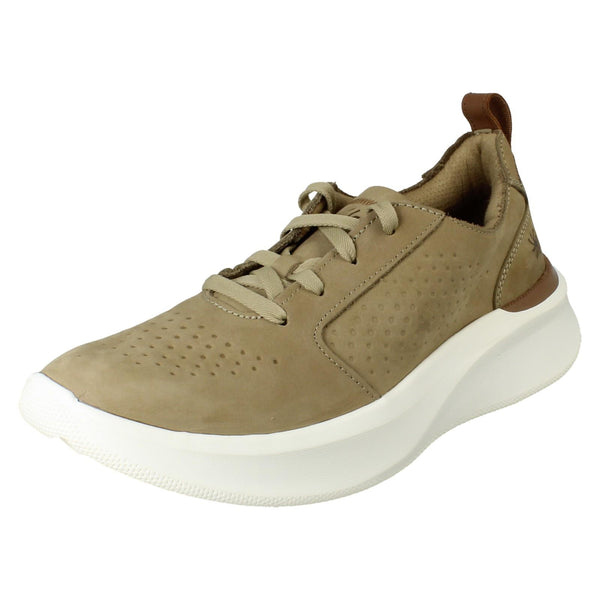 Mens Clarks Cloudsteppers Platform Trainers SolevanaStyle