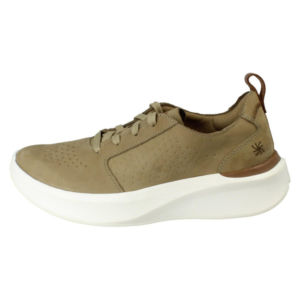 Mens Clarks Cloudsteppers Platform Trainers SolevanaStyle