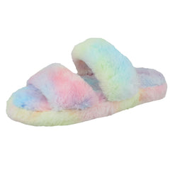 Ladies Spot On Casual Slipper Mules