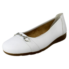 Ladies Rieker Slip On Ballet Pumps L9360
