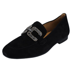 Ladies Gabor Smart Casual Loafer With Decorative Chain Detail 65.210