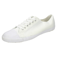 Boys Spot On Canvas Lace Up Shoes