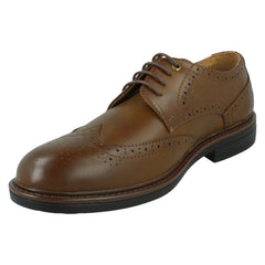 Mens Smart Lace Up Brogue Shoes A2204