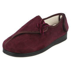 Ladies Padders Hook And Loop Comfort Slippers Penny