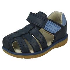 Boys Clarks Hook & Loop Strap Fisherman Sandals Roam Bay