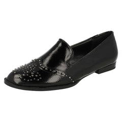 Ladies Spot On Loafer Style Shoe