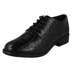 Ladies Spot On Lace Up Shoe F90080
