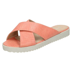 Ladies Savannah X Strap Mules