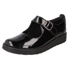 Girls Clarks Formal/School Shoes Mendip Stitch
