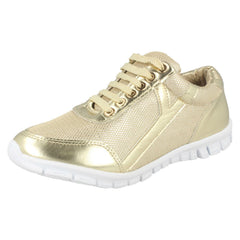 Ladies Waves Lace Up Trainers