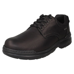 Mens Clarks Gore-Tex Weatherproof Lace Up Shoes Rockie WalkGtx