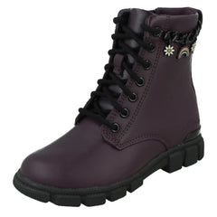 Girls Clarks Charm Detail Ankle Boots Evyn Charm K