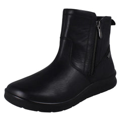 Ladies Van Dal Waterproof Double Zip Ankle Boots With Removable Insoles Scout