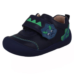 Boys Startrite Casual Dinosaur Design Shoes Tread
