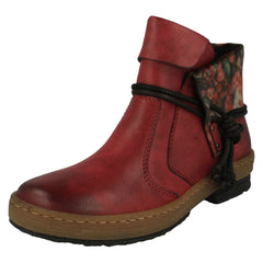 Ladies Rieker Casual Ankle Boots Z6771
