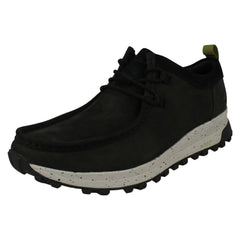 Mens Clarks Moccasin Detailed All Terrain Leisure Shoes ATL Trek Wally