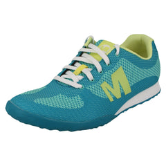 Ladies Merrell Lace Up Trainers Civet