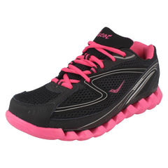 Ladies Ascot Casual Lace Up Trainers Spring Wave