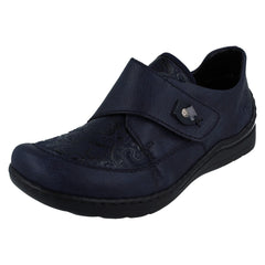 Ladies Rieker Extra Wide Casual Shoes 48951