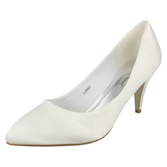 Ladies Anne Michelle Wedding Court Shoes