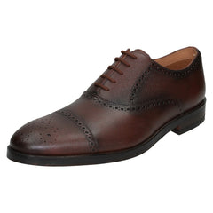 Mens Clarks Lace Up Toe Cap Detailed Shoes Oliver Limit