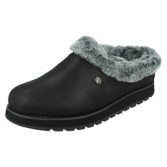 Ladies Skechers Memory Foam Mule Slippers Keepsakes Rem 31214