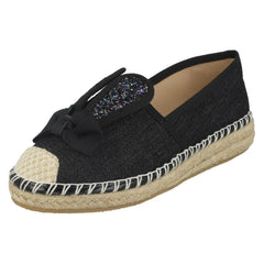 Girls Spot On Bunny Ears Casual Shoes
