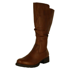 Ladies Rieker Mid Calf Boots Z9563