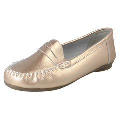 Ladies Down To Earth Leather Shoes F80445