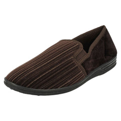 Mens Four Seasons Cord Slippers David