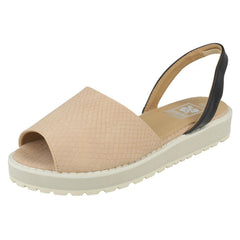 Ladies Down To Earth Slingback Casual Sandals