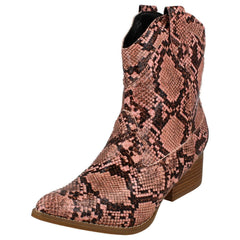 Ladies Spot On Ankle Boots F51018
