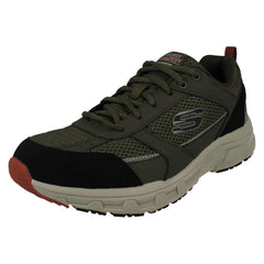 Mens Skechers Lace Up Relaxed Fit Trainers Oak Canyon Verketta 51898