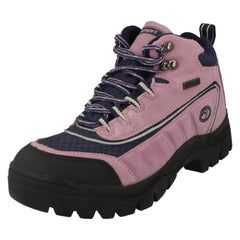 Ladies Campri Lace Up Hiking Boots - Shazney
