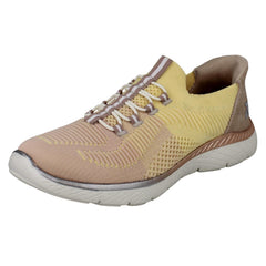Ladies Sport Rieker Ready2Go Slip On Vegan Trainers M5066