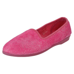 Ladies Spot On Full Slipper