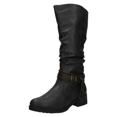 Ladies Rieker Fleece Lined Knee High Boots 91694