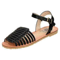 Ladies Casual Down To Earth Strappy Sandals