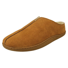 Mens Clarks Warm lined Mule Slippers Home Mule