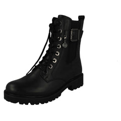 Ladies Remonte Combat Style Boots D8668