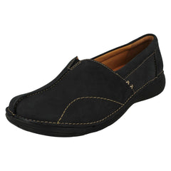 Ladies Clarks Un Structured Slip On Casual Shoes Un Loop Stride