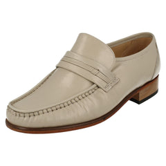 Mens Grenson Leather Moccasin Shoes - Clapham