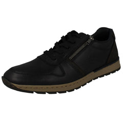 Mens Rieker Casual Lace And Zip Fastening Shoes Great For Everyday Wear B2112