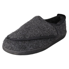 Mens Clarks Casual Hook and Loop Slippers King Riptape