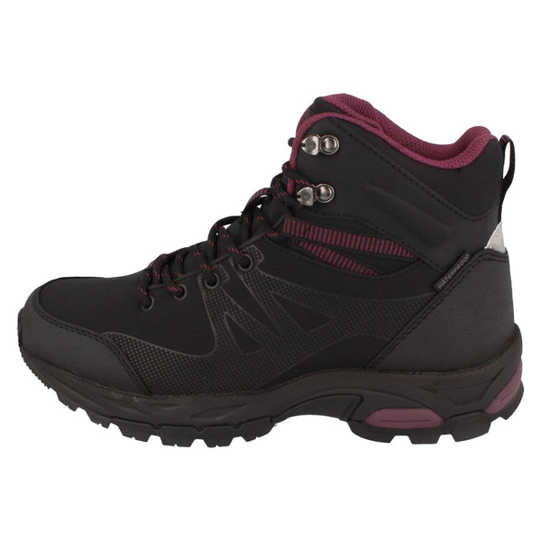 Ladies Hi-Tec Walking Boots Jackdaw Mid Wp Womens