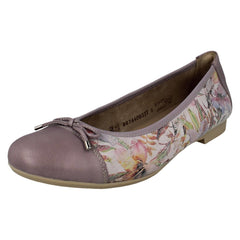 Womens Remonte Floral Ballerina Shoes D0K04